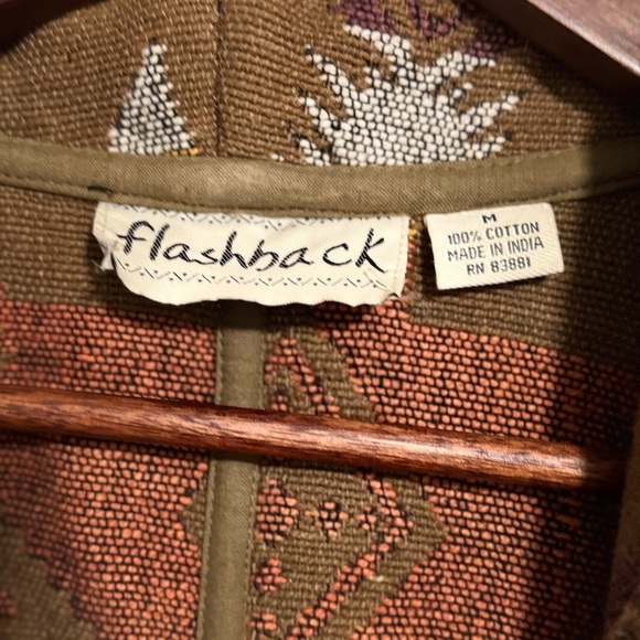 Vintage Aztec Patterned Jacket flashback brand - Picture 6 of 10